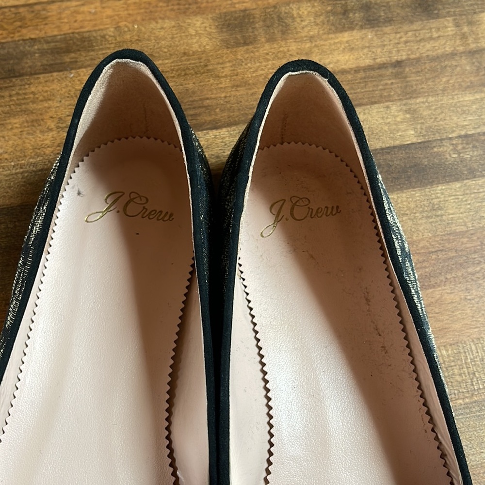 J. Crew animal print loafers. NWOT size 8 - Picture 8 of 10